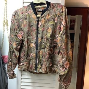 Silky bomber jacket